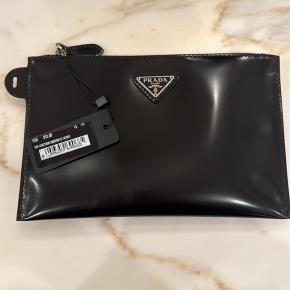 NWT Prada Sequined Logo Print Mesh Tote Bag - Picture 14 of 15